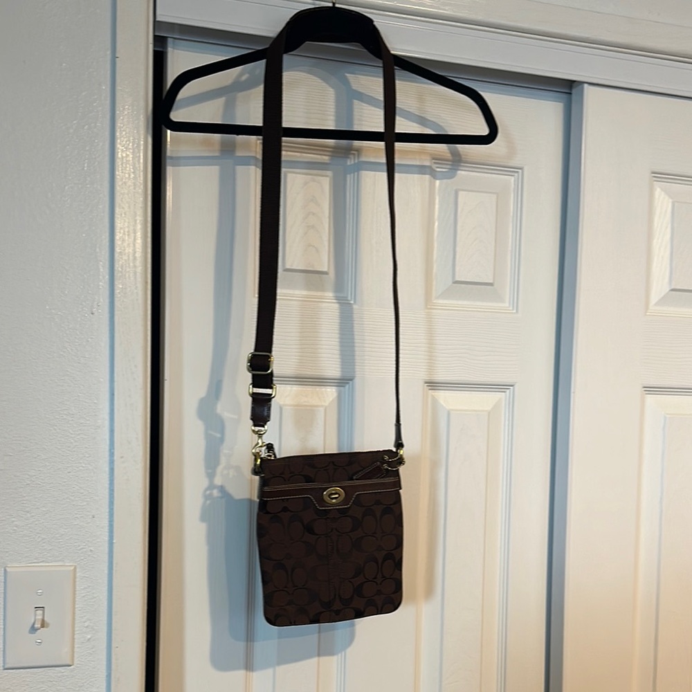 Coach Brown Crossbody Bag